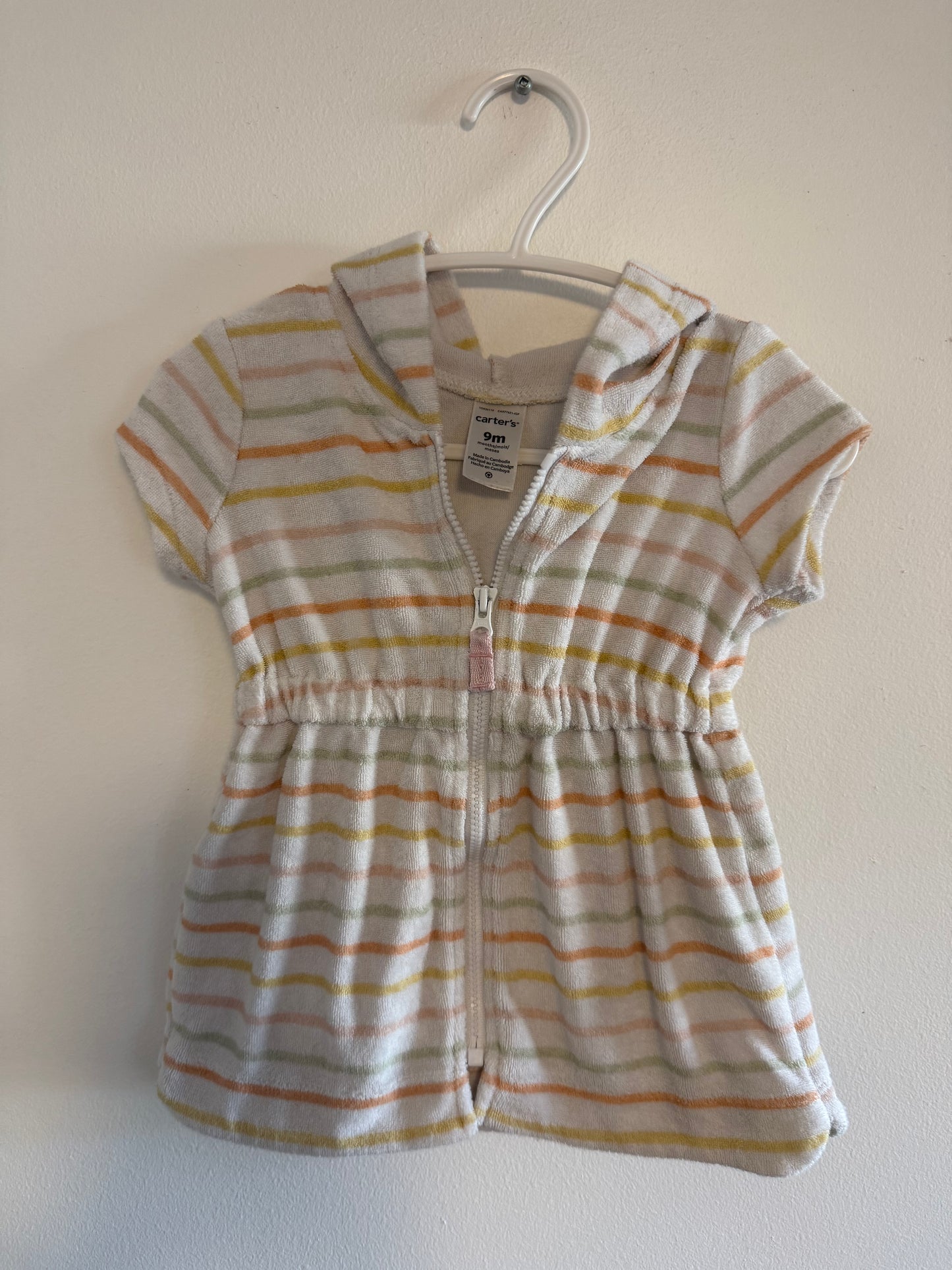CARTERS BEACH COVER UP SIZE 9M