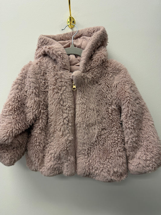 LIV & LOTTIE FUR COAT SIZE 24M
