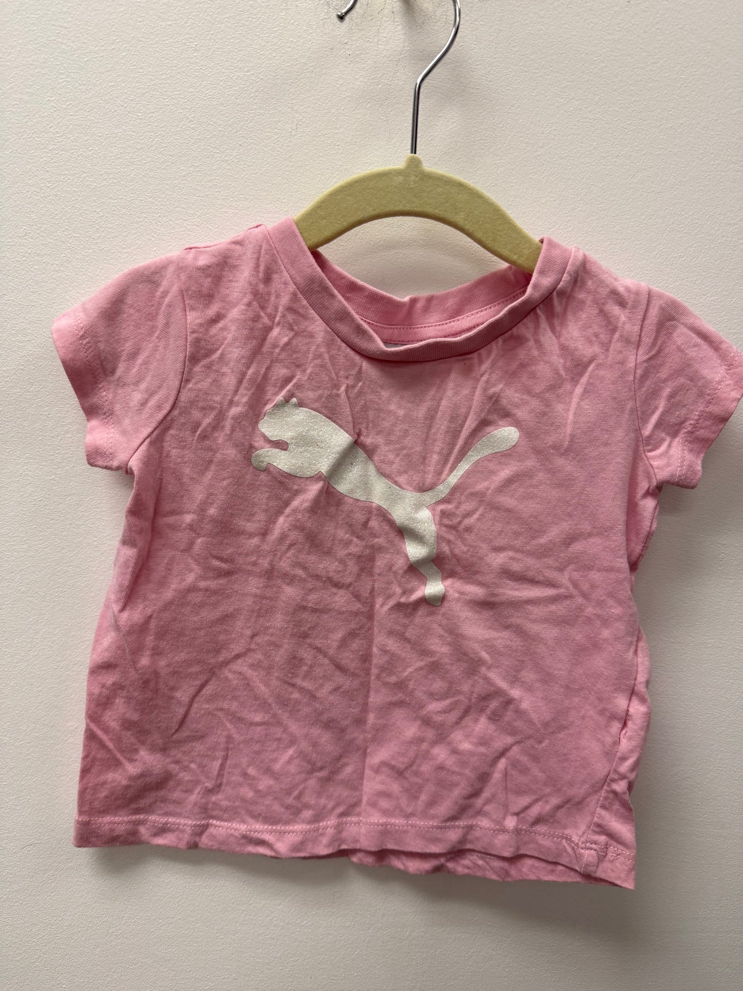 PUMA PINK SHIRT SIZE 24M