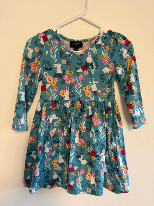 PICCAPINO BUNNY DRESS SIZE 24M
