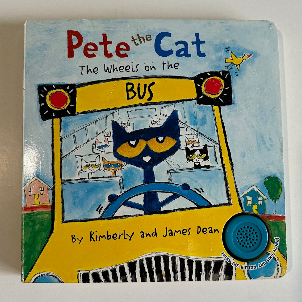 *Play* Pete the Cat The Wheels on the Bus" Linen for Littles