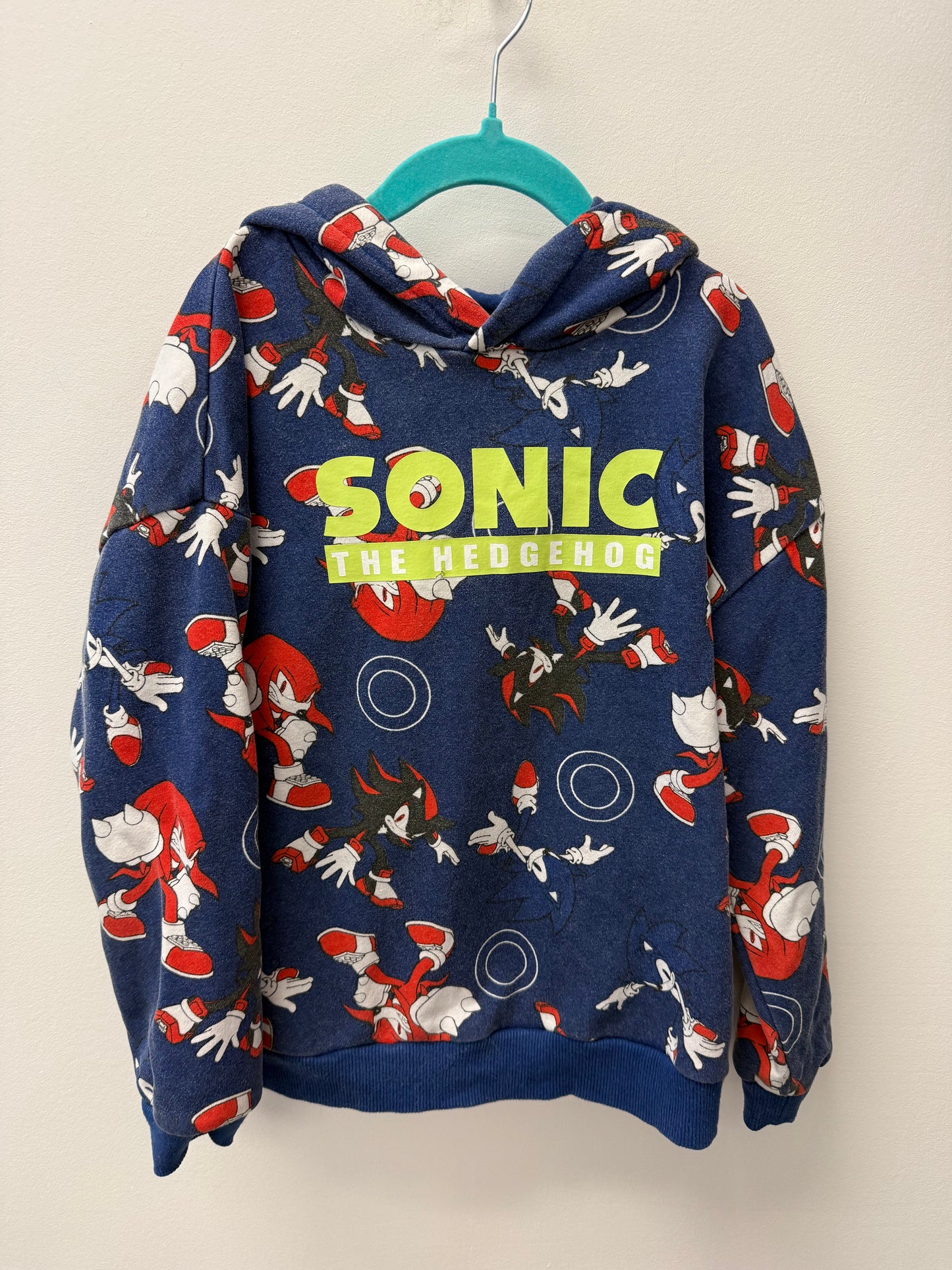 SONIC HOODIE SIZE 7-8