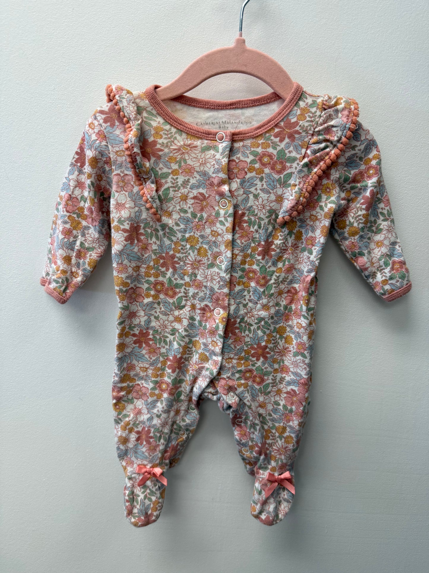 CATHERINE MALANDRINO SLEEPER SIZE 0-3M