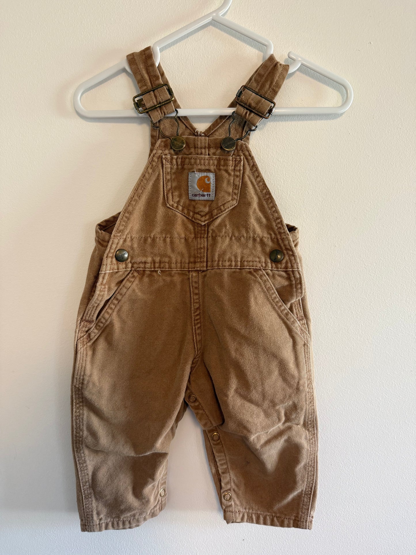 CARHARTT OVERALLS SIZE 12M