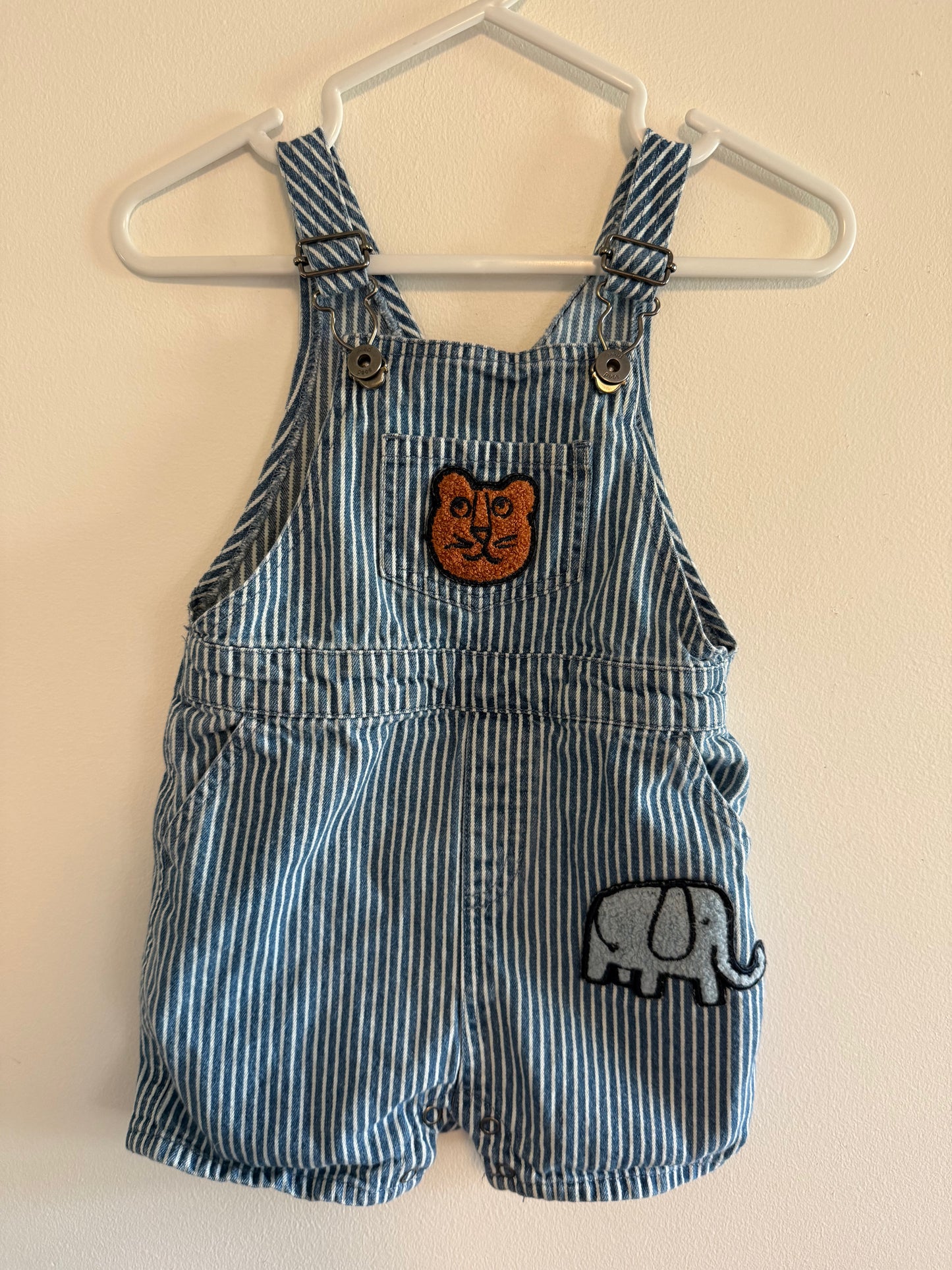 SEED HERITAGE OVERALLS SIZE 6-12M