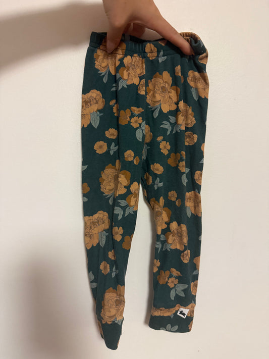 LITTLE & LIVELY FLORAL PANTS SIZE 12-18M