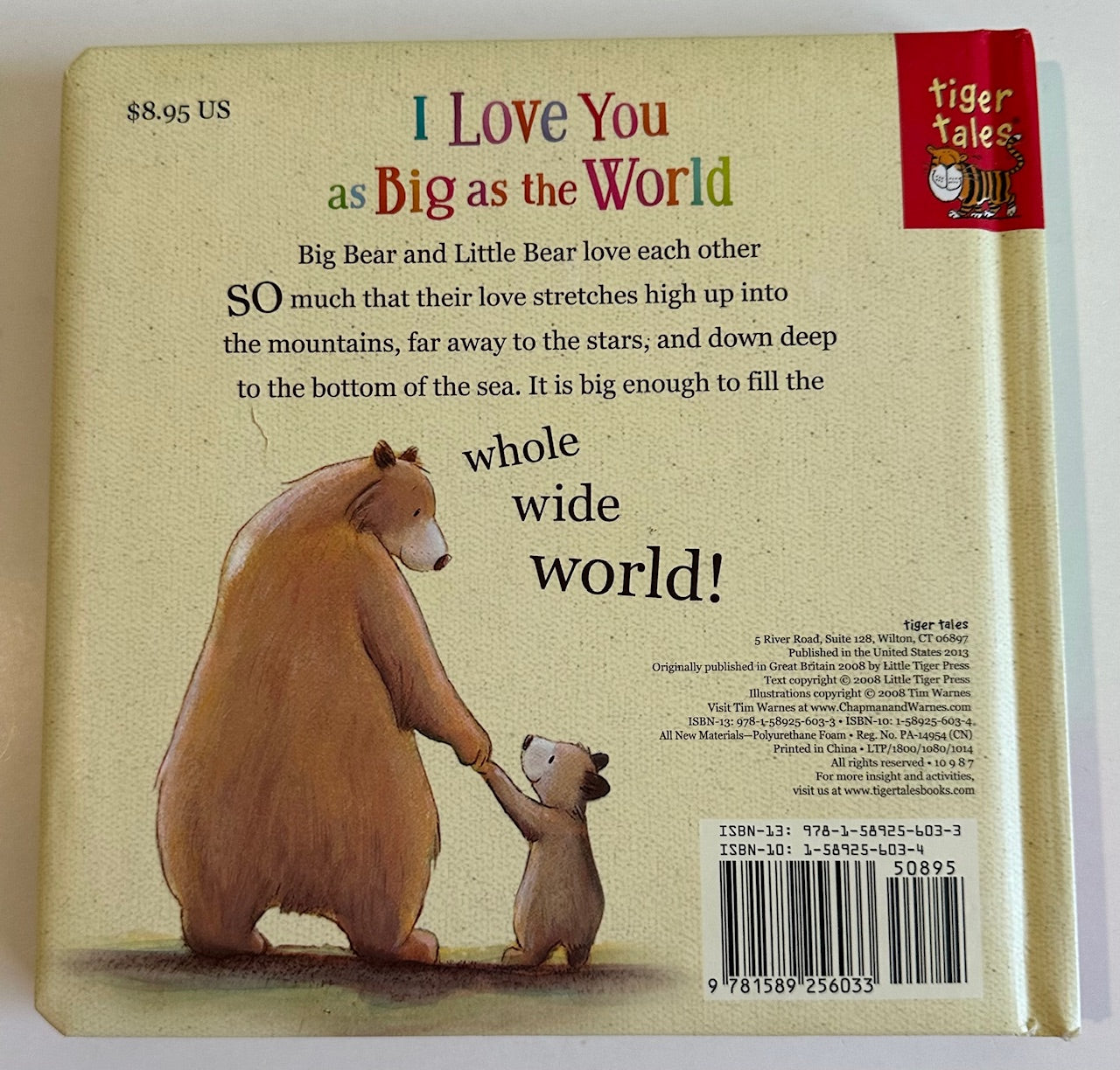 "I Love You as Big as the World"