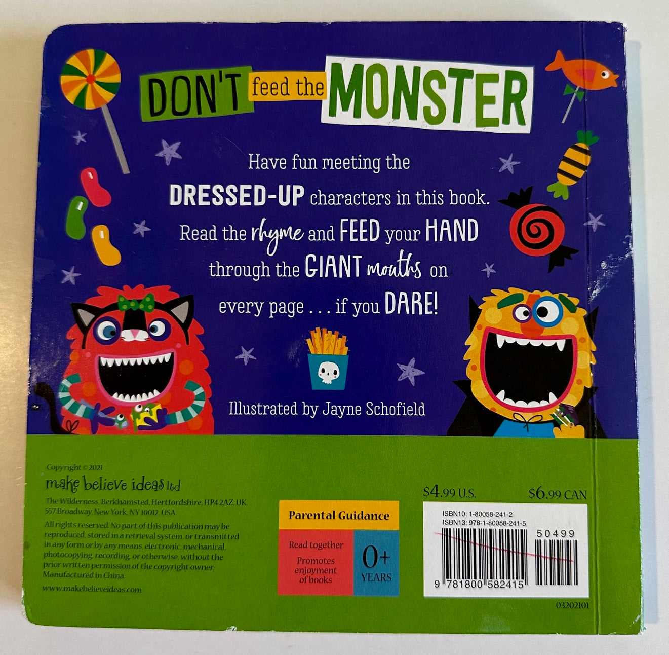 "Don't Feed the Monster"