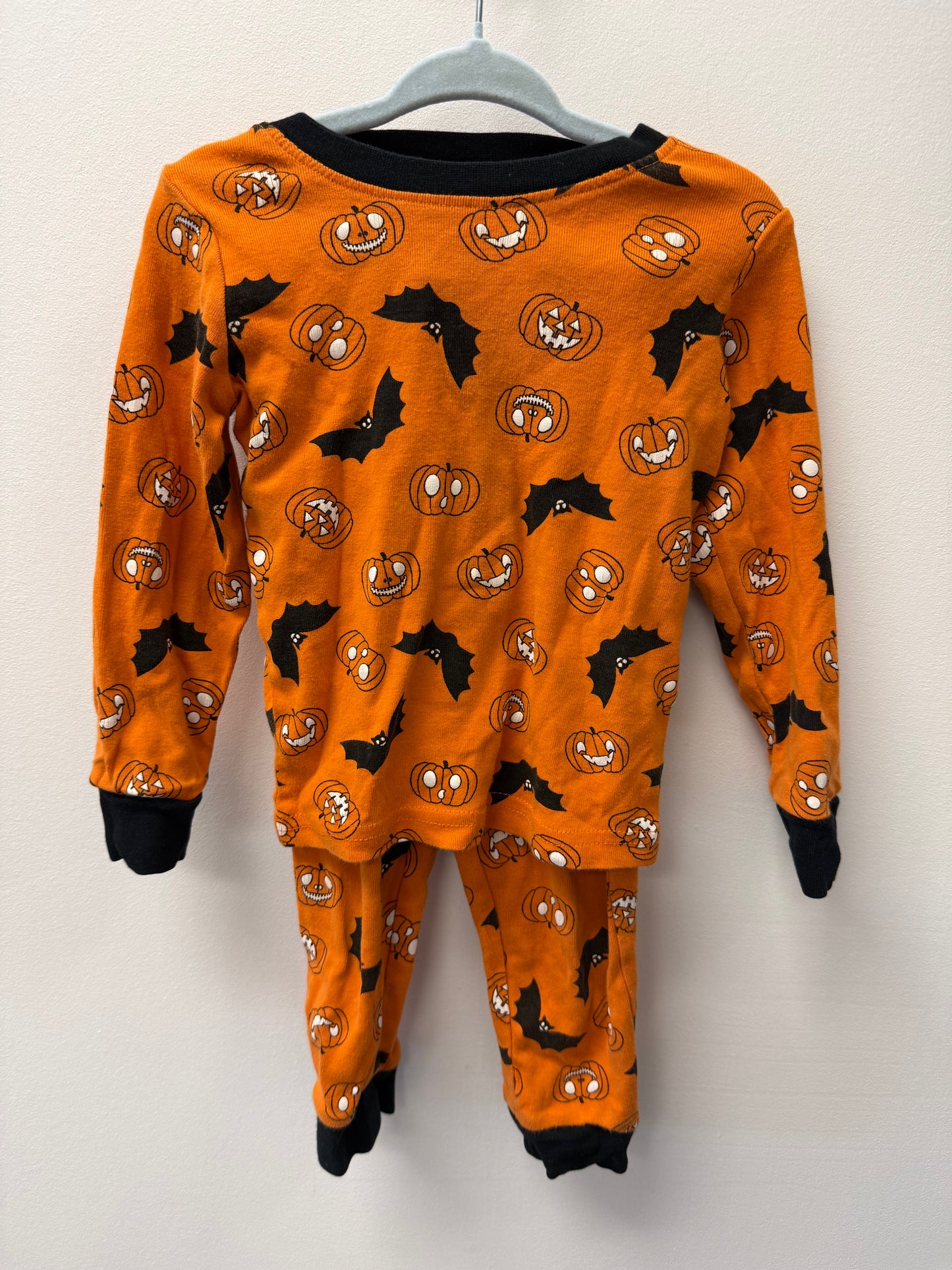 GEORGE ORANGE PUMPKIN PJ'S SIZE 3T
