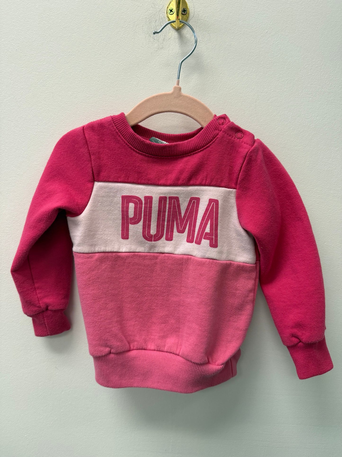 PINK PUMA CREW SIZE 12M