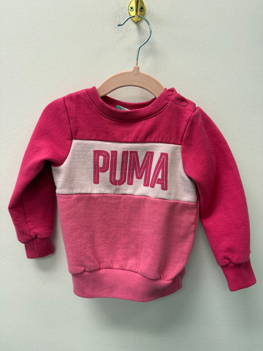 PINK PUMA CREW SIZE 12M