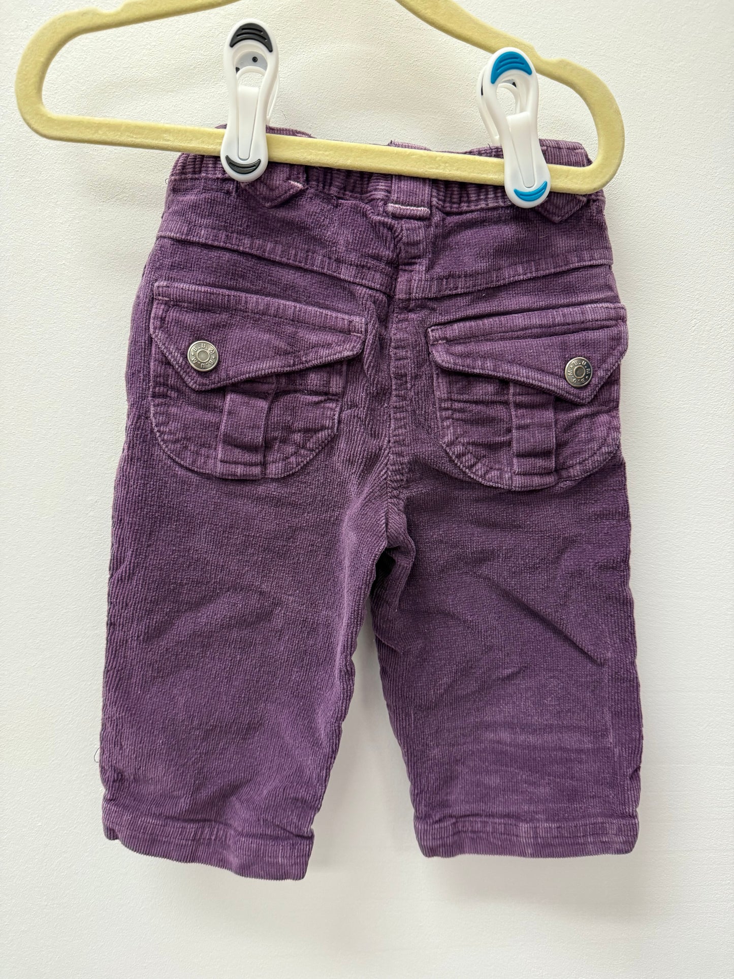 PLEASE MUM PURPLE JEANS SIZE 12M