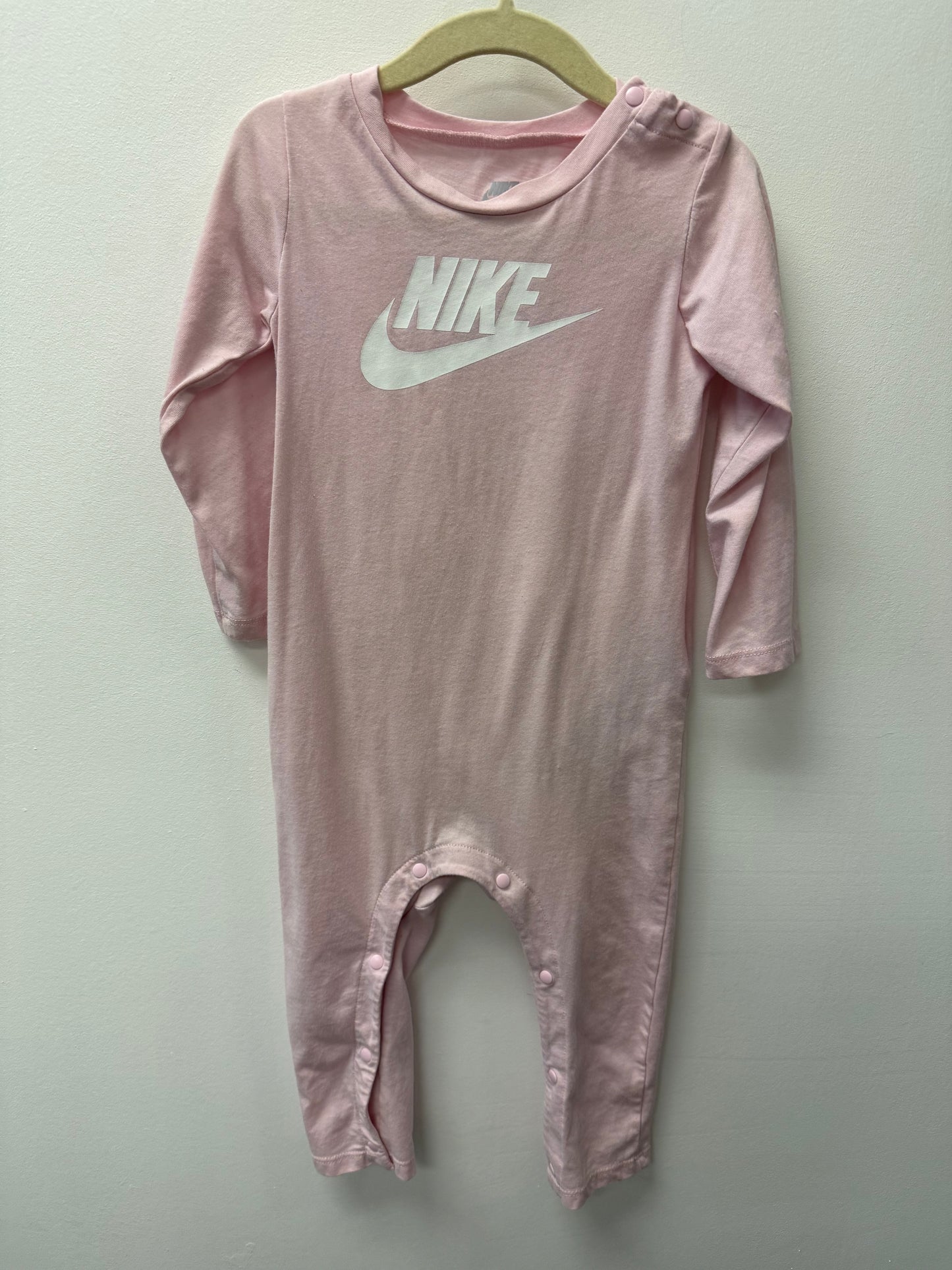NIKE PINK ONE PIECE SIZE 24M