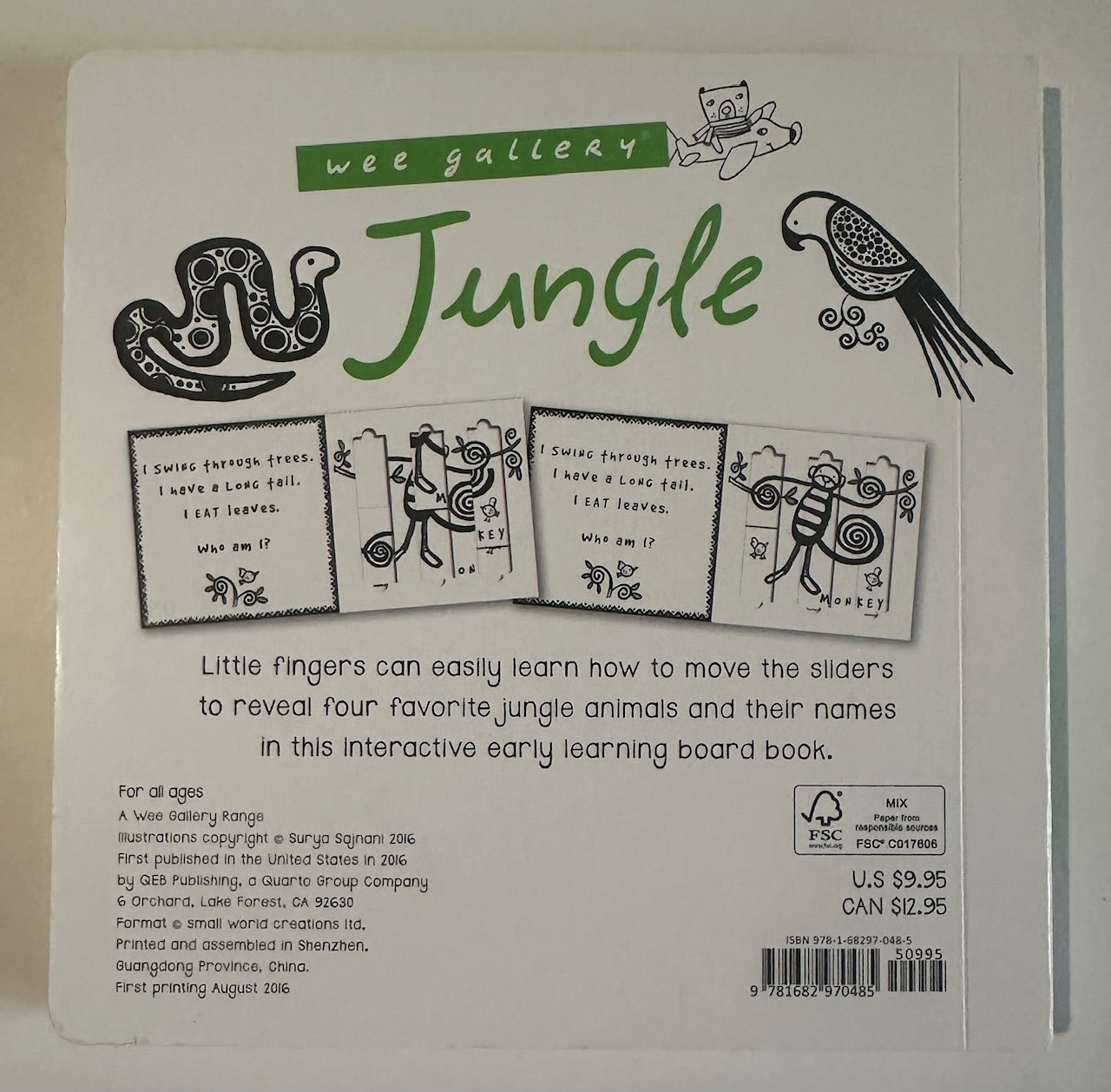 "Jungle: A Slide and Play Book"