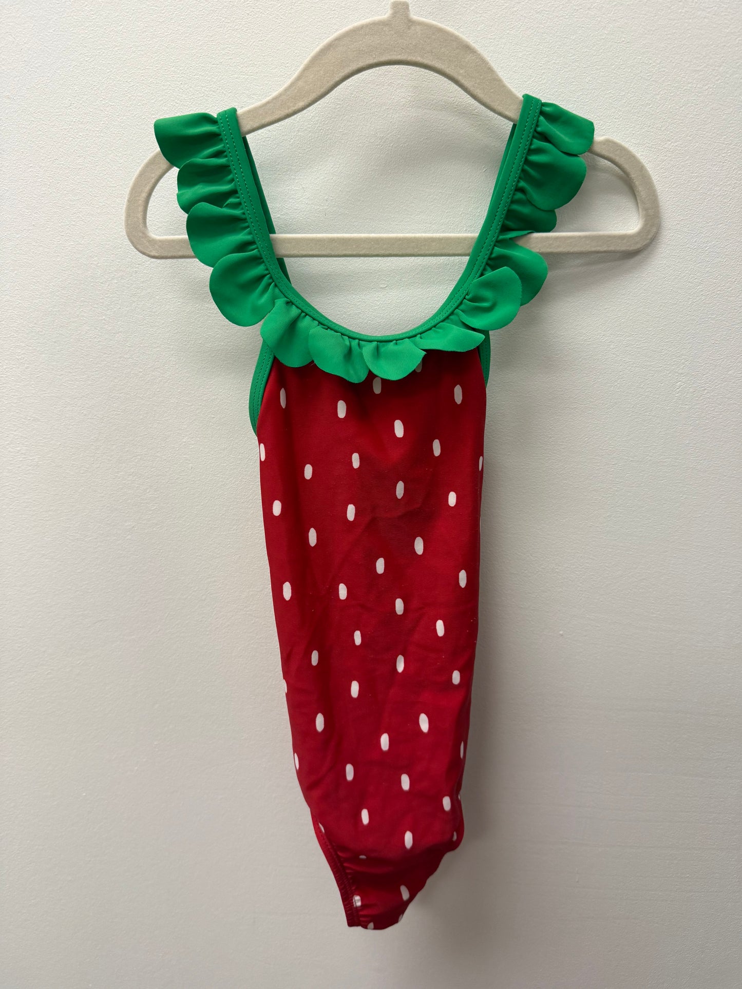 OLD NAVY STRAWBERRY BATHING SUIT SIZE 5T