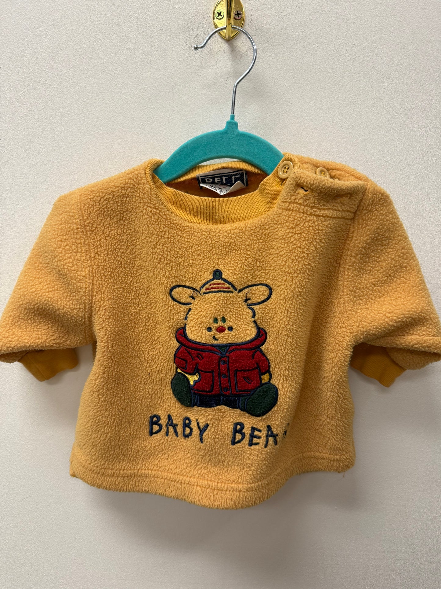 BABY BELL FLEECE SWEATER SIZE 6-9M