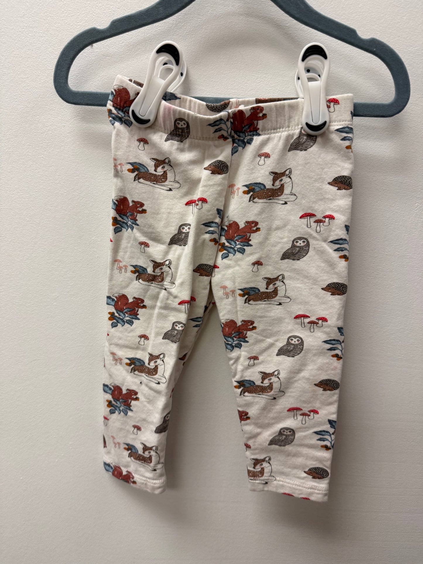 H&M DEER LEGGINGS SIZE 12M