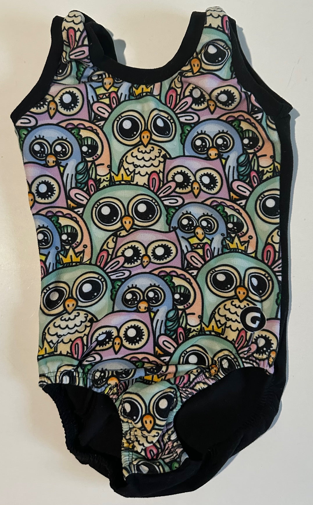 Gym Gear, Owls Bodysuit - Size 2/3