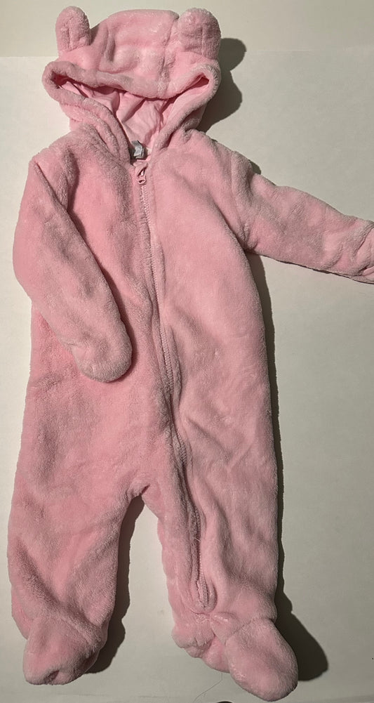 George, Soft Pink Winter Suit - 3-6 Months