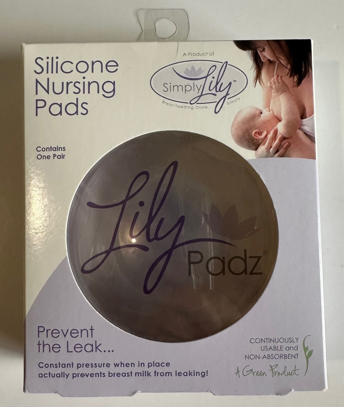 *New* Simply Lily, Silicone Nursing Pads