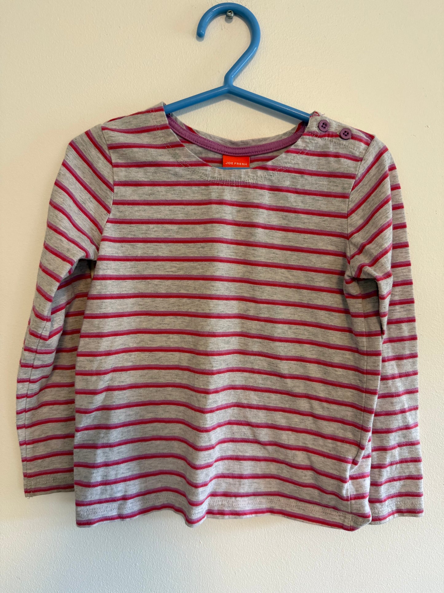 JOE FRESH STRIPPED SHIRT SIZE 5T
