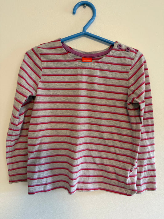 JOE FRESH STRIPPED SHIRT SIZE 5T