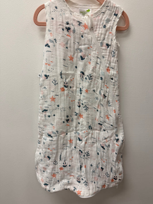 PERLIMPINPIN MERMAID MUSLIN SLEEPSACK SIZE 0-6M