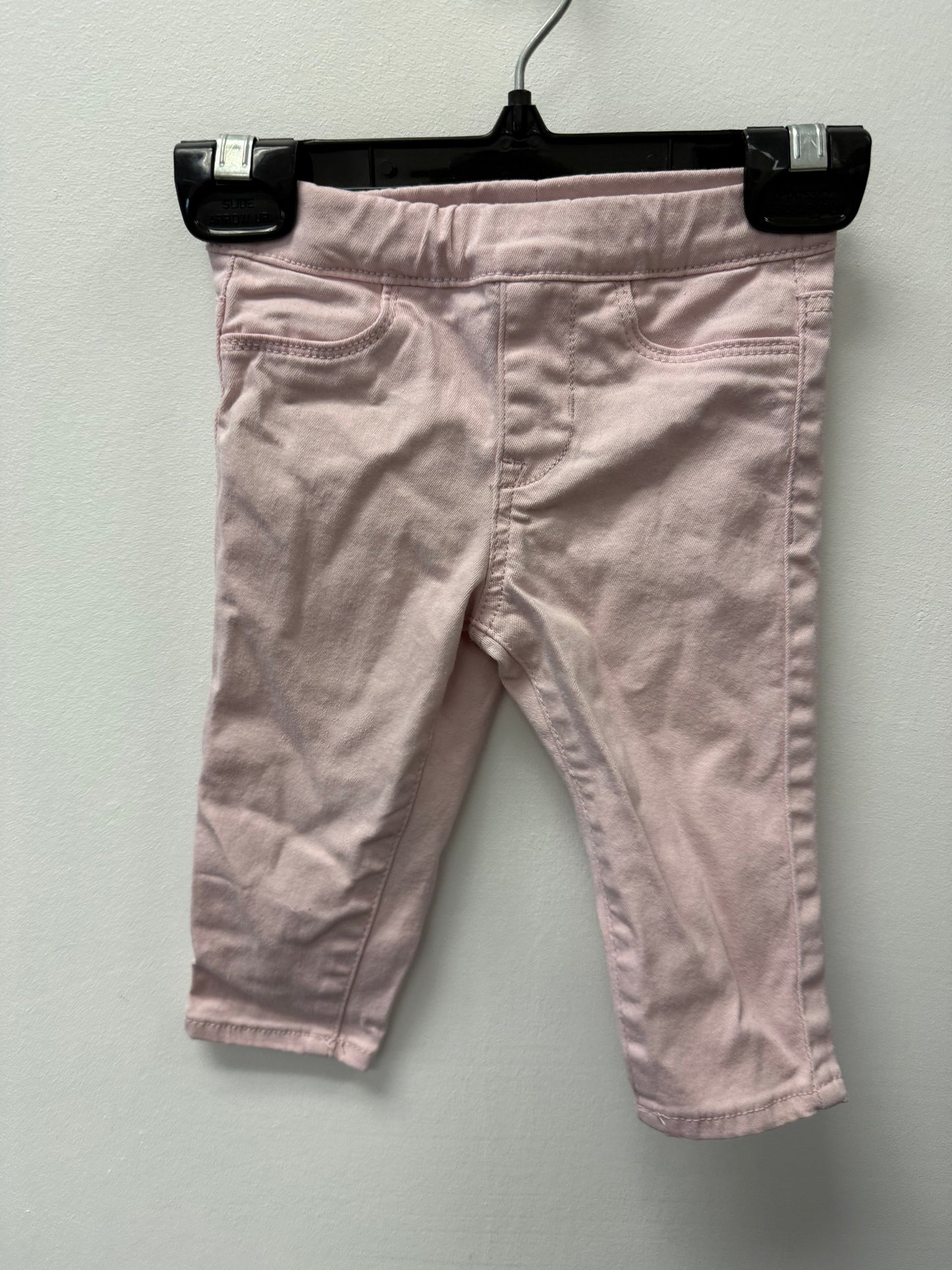 H&M PINK JEGGINGS SIZE 9M