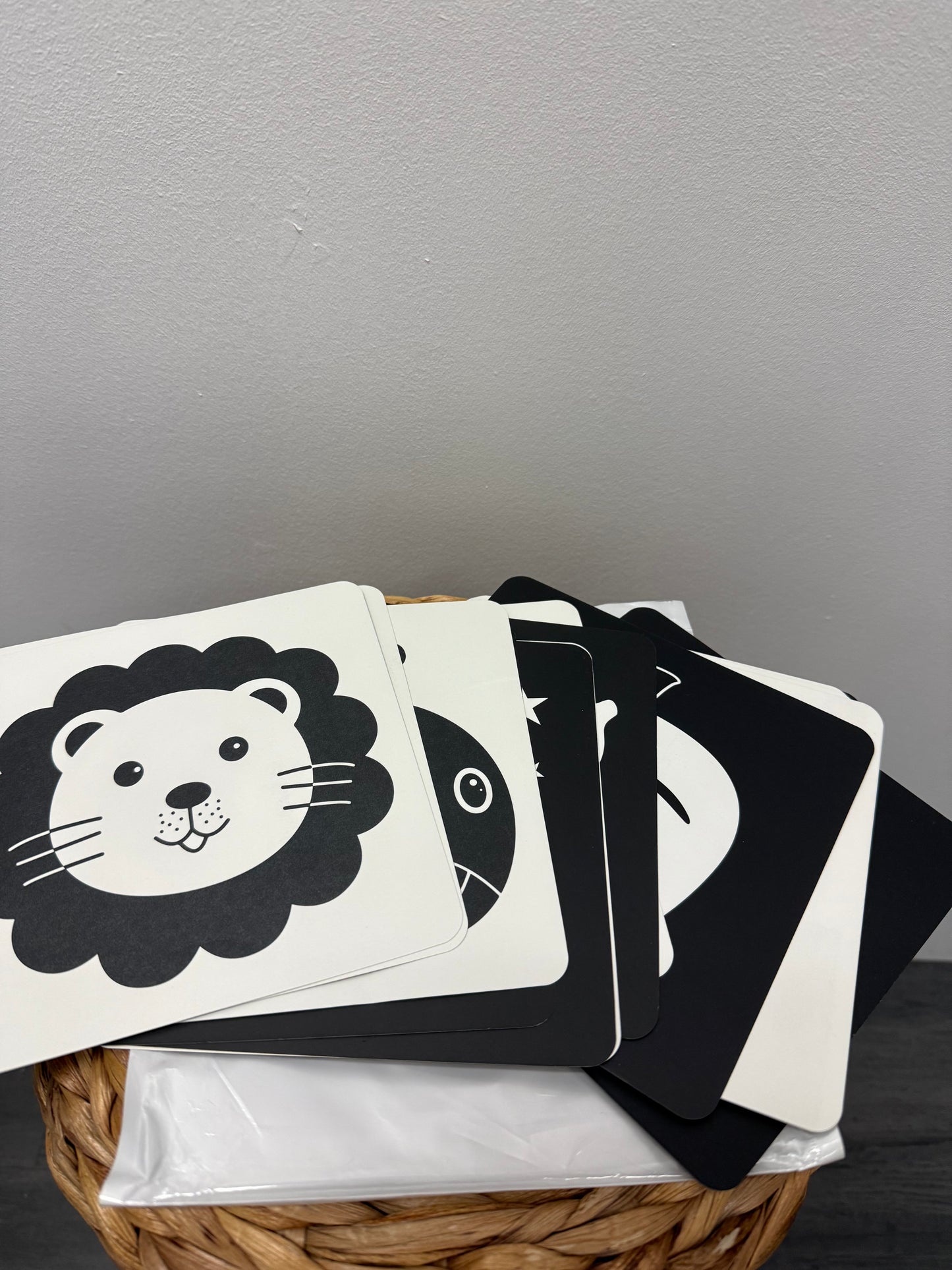 BLACK & WHITE SENSORY CARDS