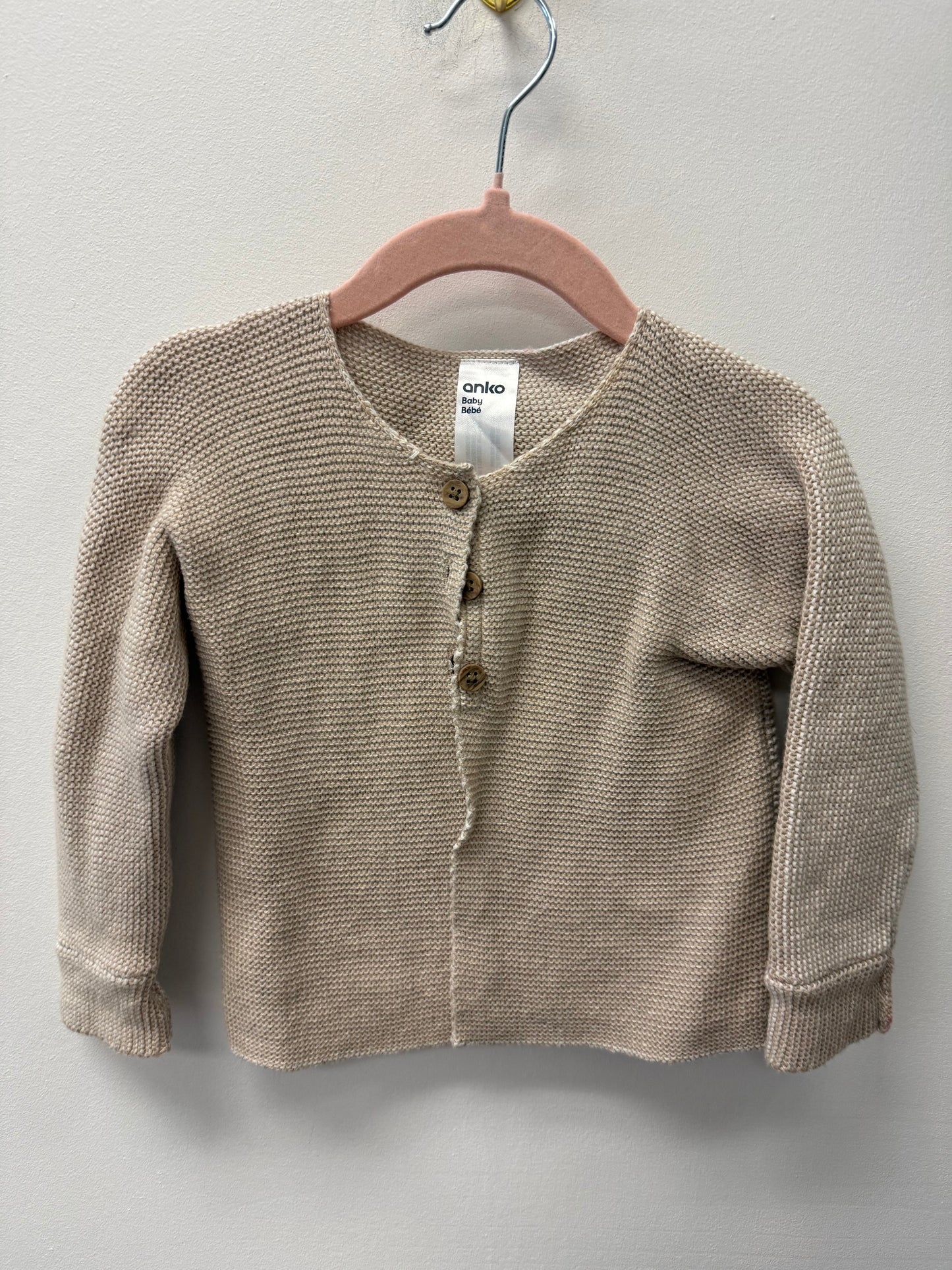 ANKO KNIT CARDIGAN SIZE 6-12M