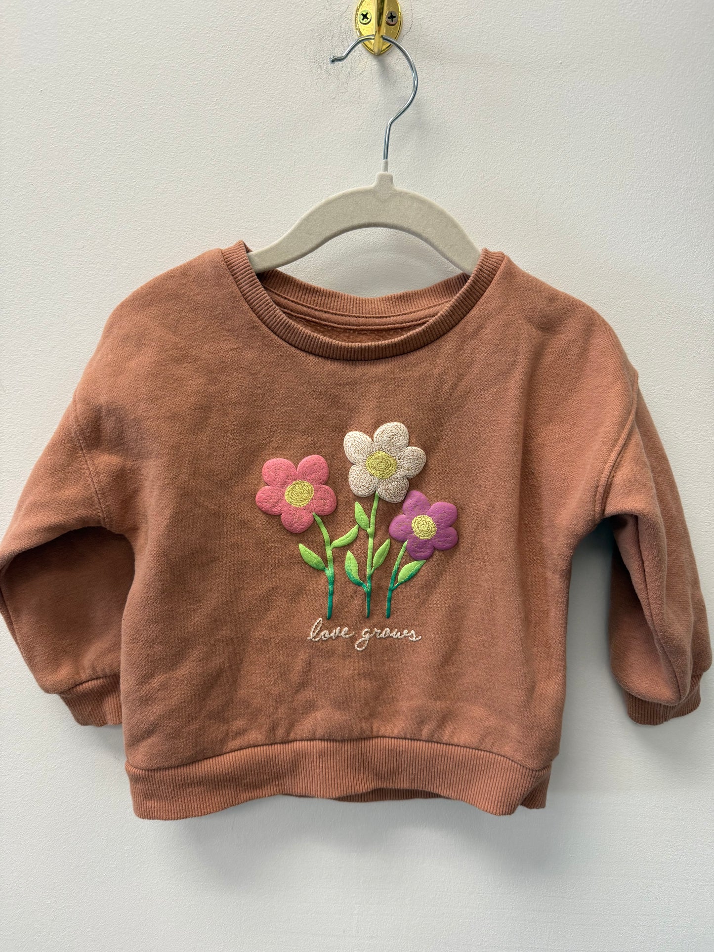 GEORGE "LOVE GROWS" CREW SIZE 18-24M