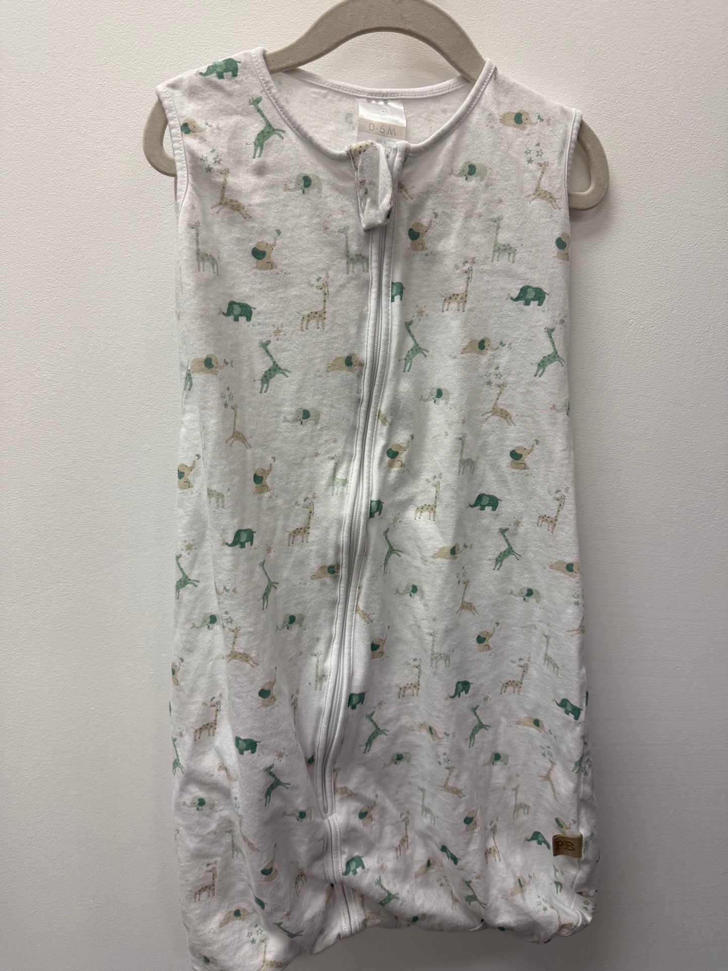 PICCOLO BAMBINO GIRAFFE SLEEP SACK SIZE 0-6M