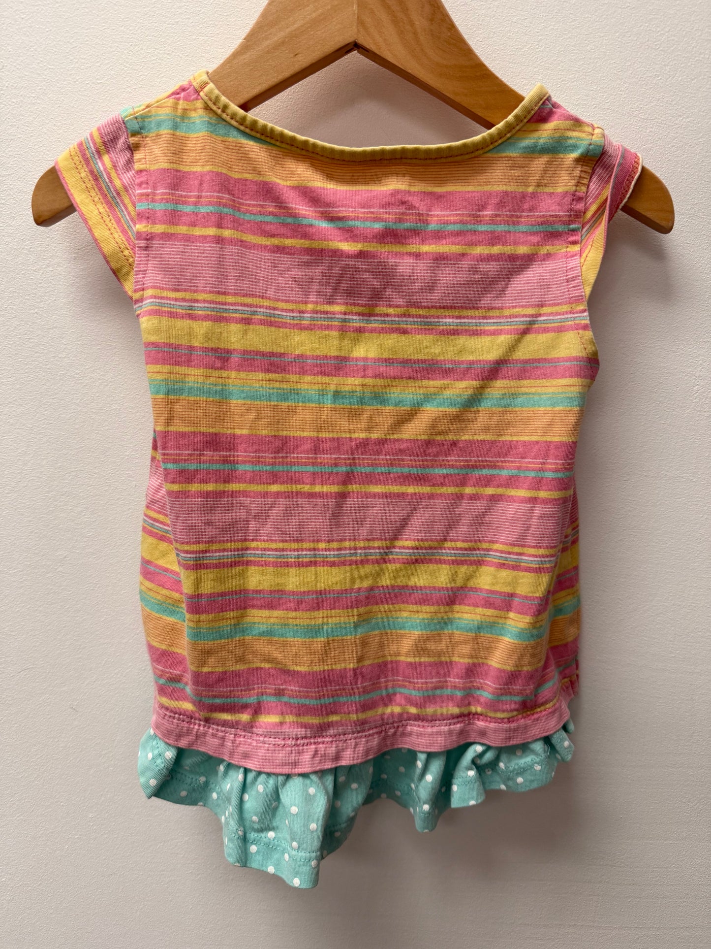 NEVADA STRIPPED TEE SIZE 2T