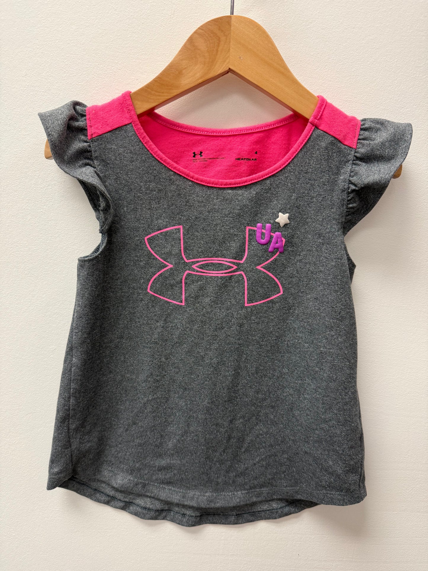 UNDER ARMOUR PINK SHIRT SIZE 4T