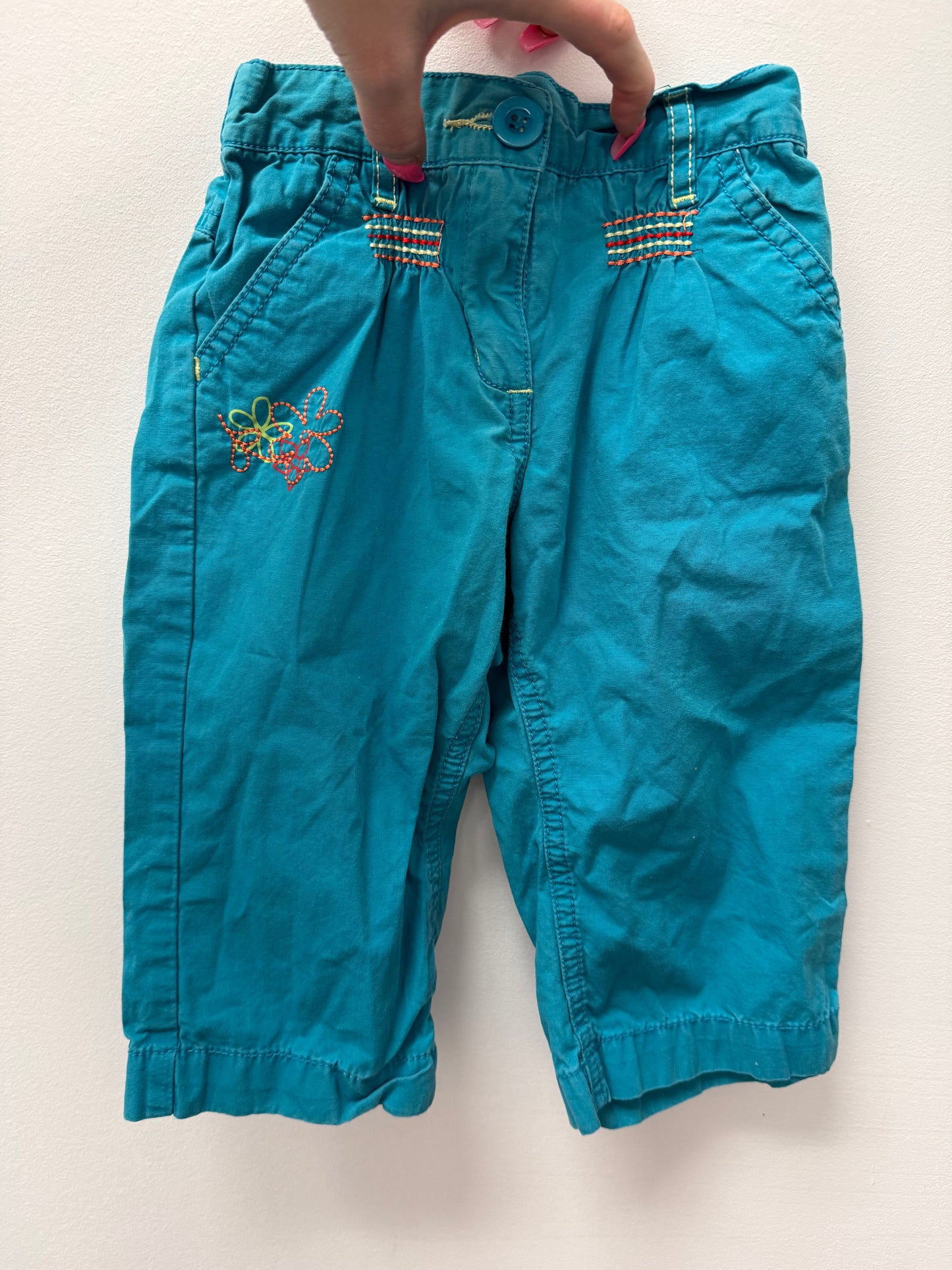BILLY & ELLIE BLUE PANTS SIZE 18M