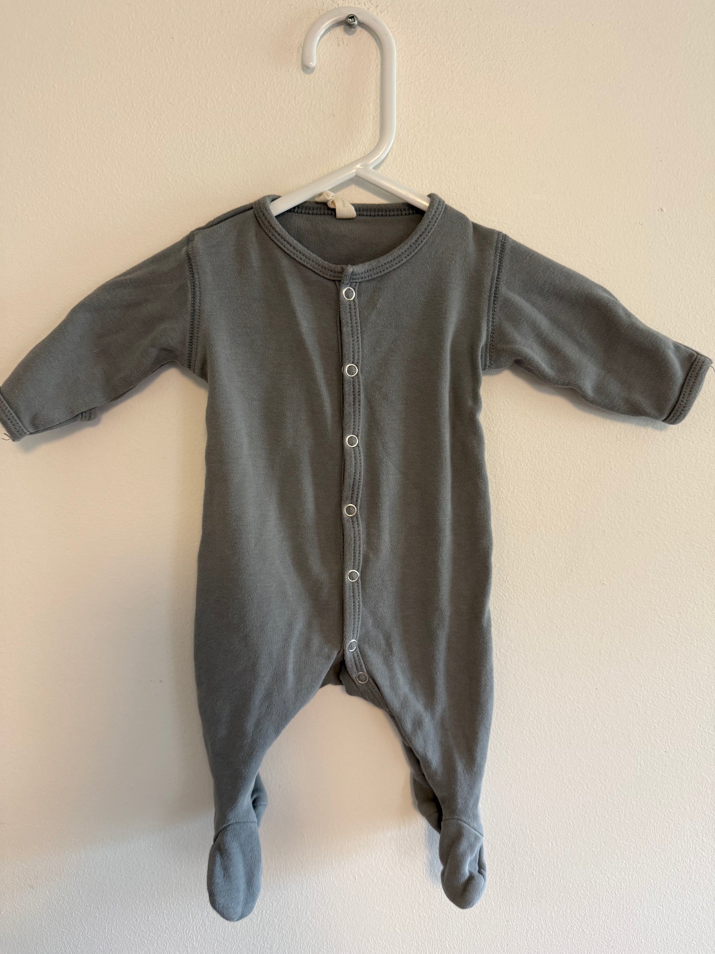 QUINCY MAY GREY NEWBORN SLEEPER