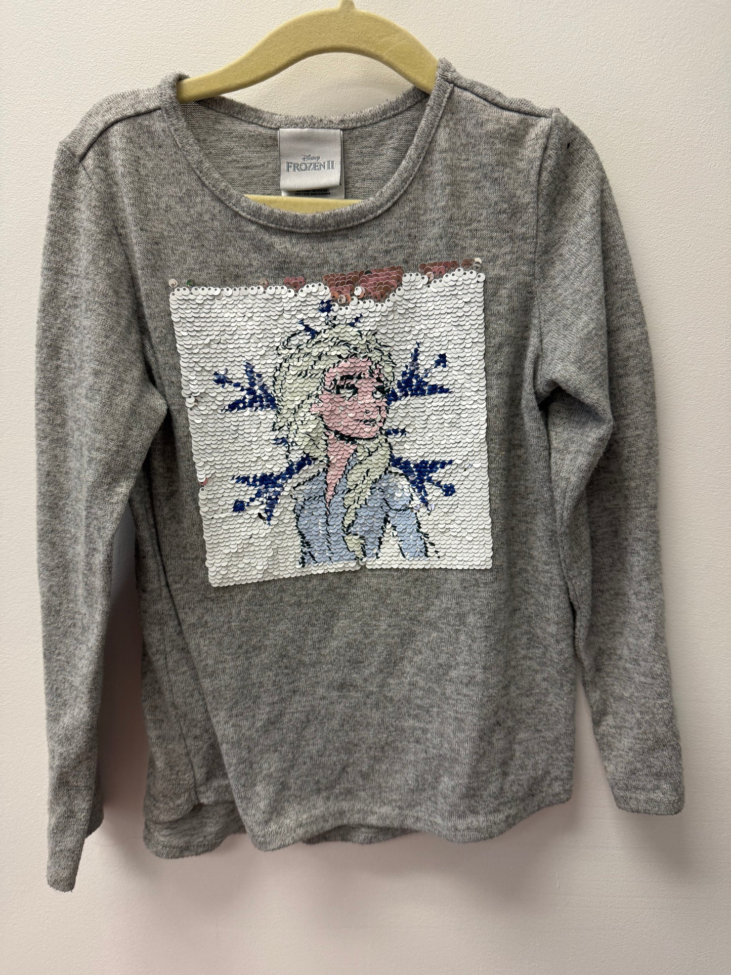 FROZEN SEQUIN SHIRT SIZE 6