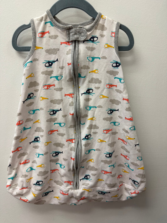 CARTERS AIRPLANE SLEEPSACK SIZE SMALL
