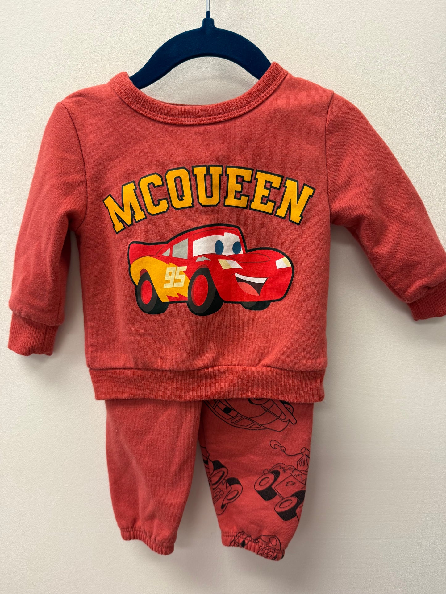 DISNEY CARS 2 PIECE SIZE 3-6M
