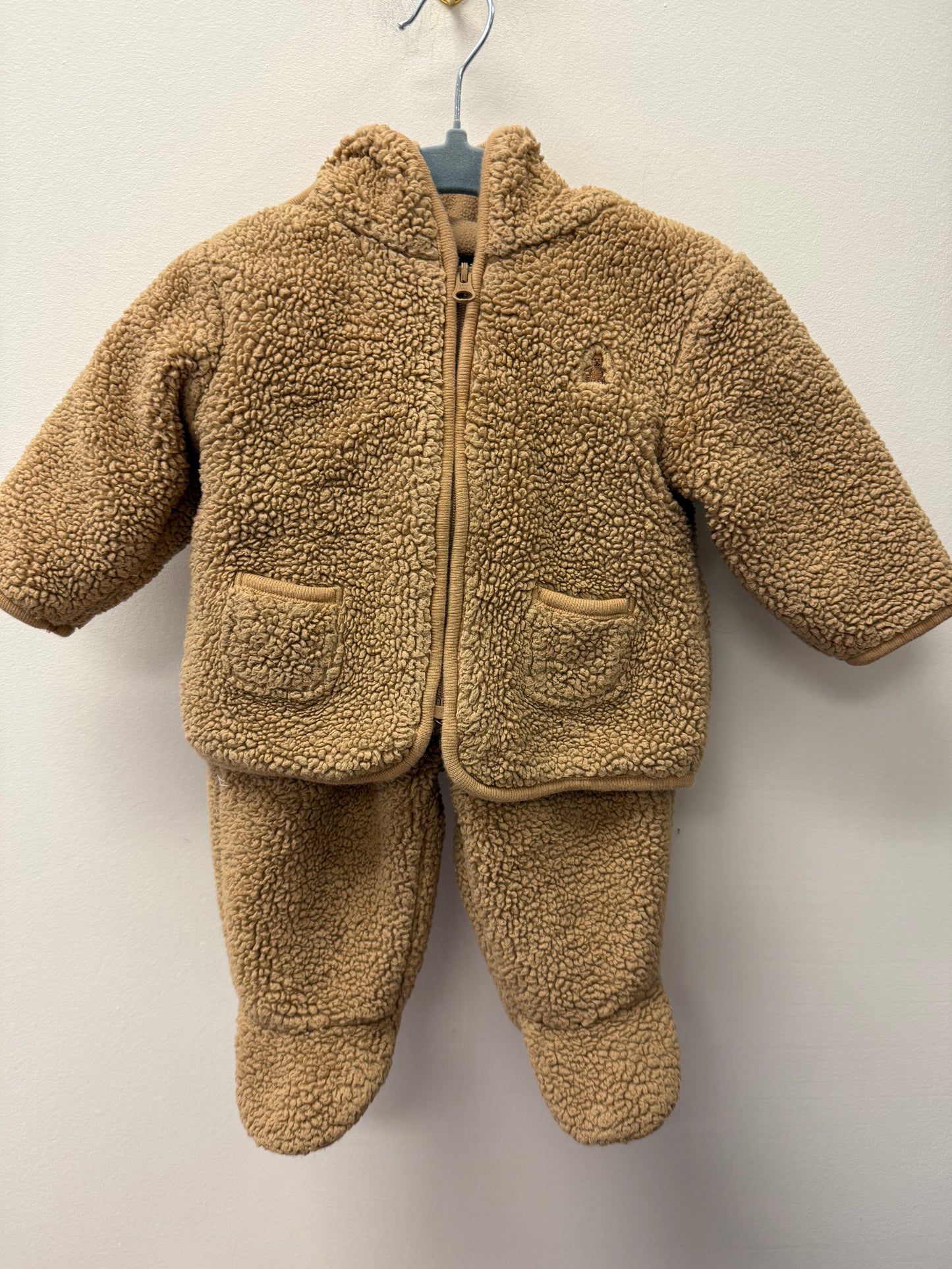 BABY GAP FLEECE 2 PIECE SET SIZE 3-6M