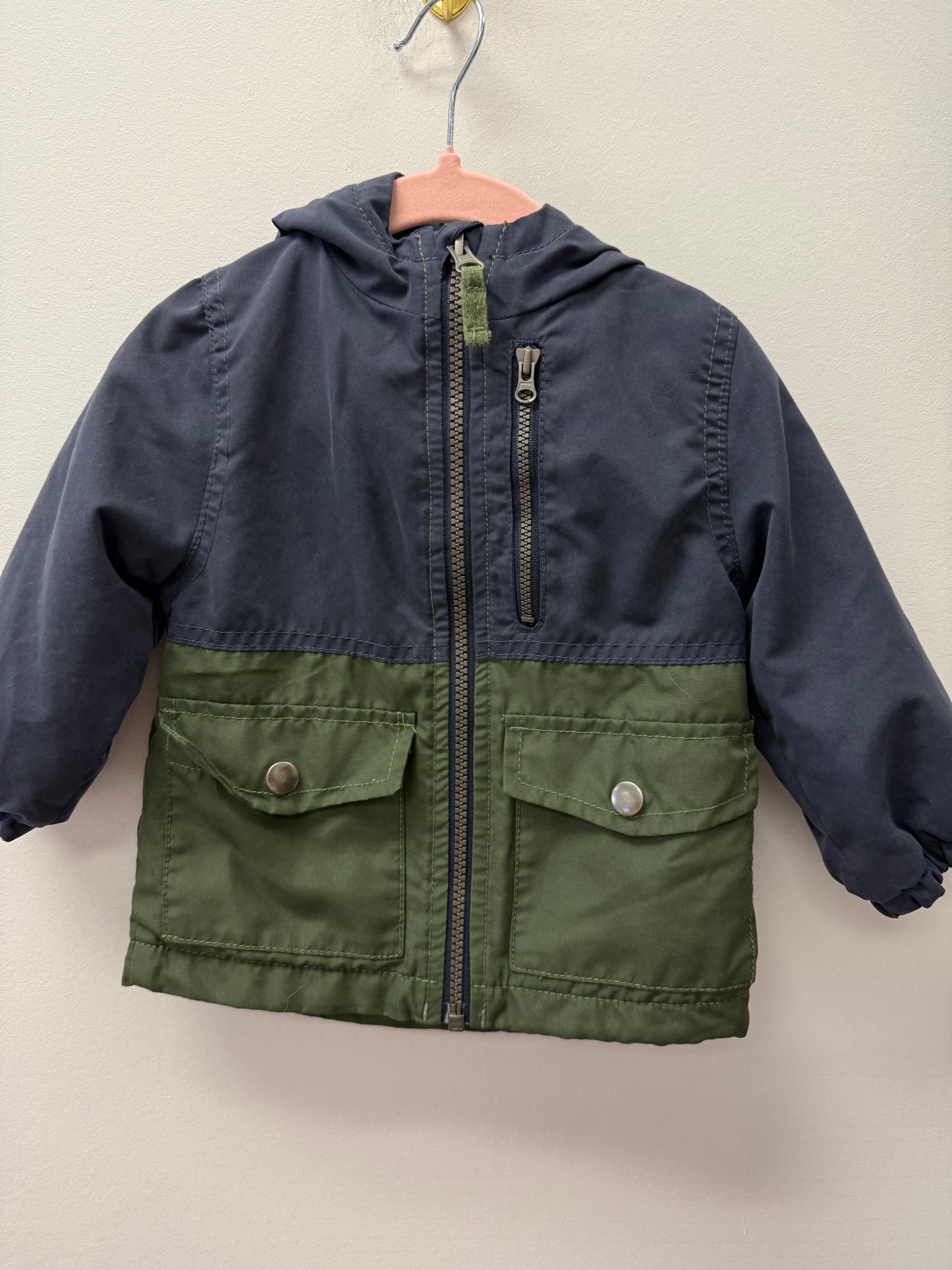 CARTERS LINED COAT SIZE 12M