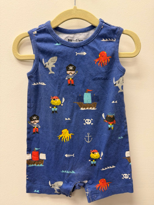 BUNDLES PIRATE ROMPER SIZE 9-12M