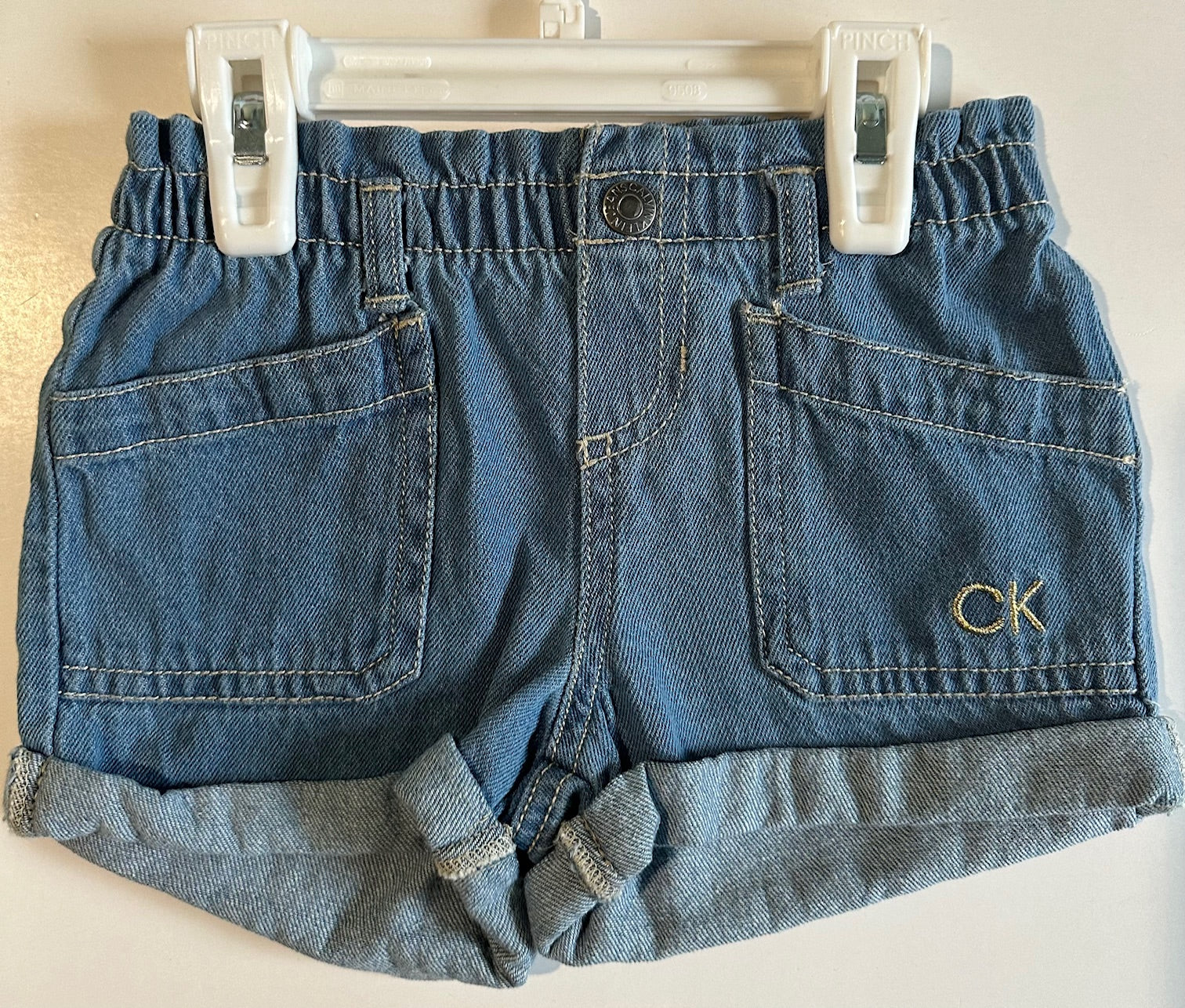 Denim striped outlet shorts