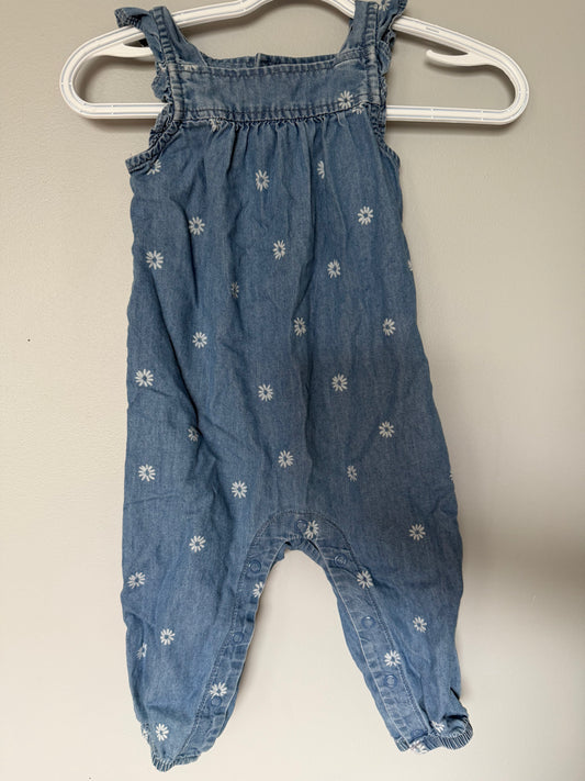 CARTERS DAISY ROMPER SIZE 6M