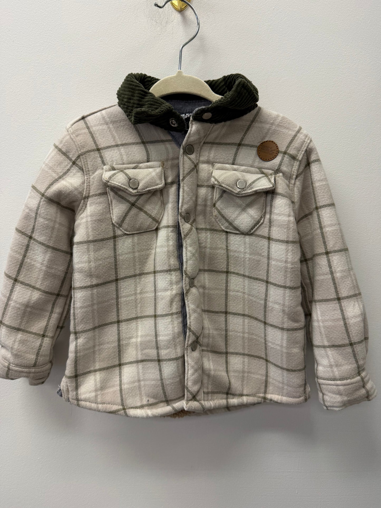 EDDIE BAUER SHERPA LINED COAT SIZE 24M