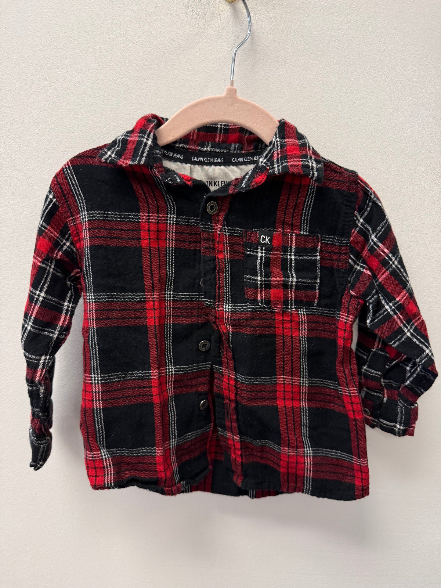 CALVIN KLEIN BUTTON UP SIZE 18M