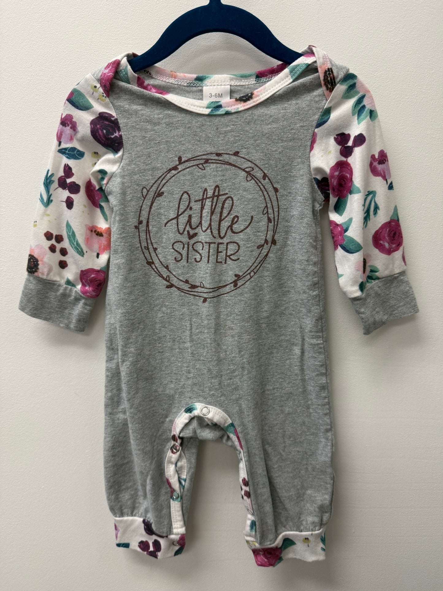 LITTLE SISTER ONE PIECE SIZE 3-6M