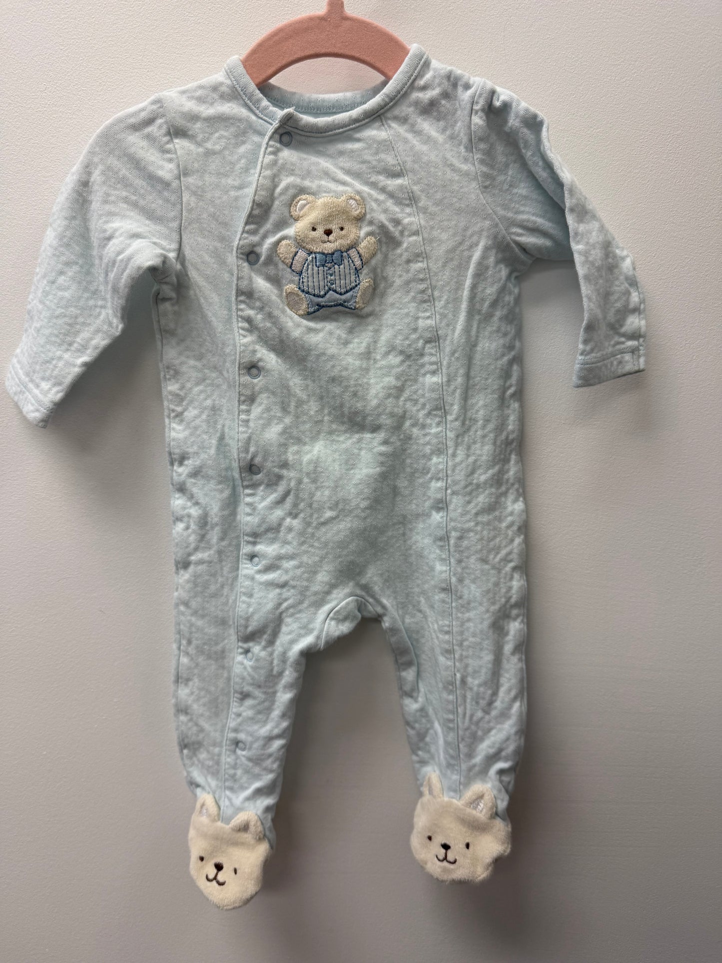 LITTLE ME BEAR SLEEPER SIZE 6M