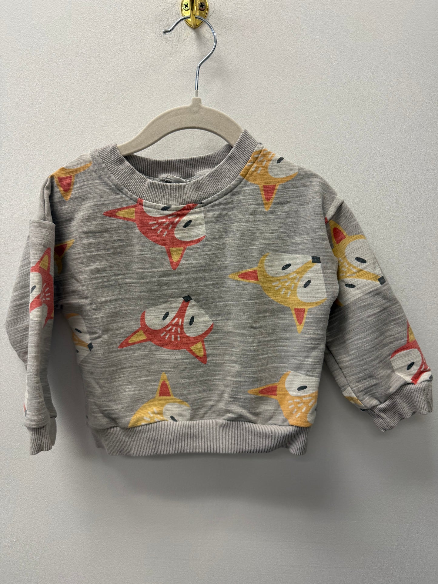 UNKNOWN BRAND FOX CREW SIZE 18M