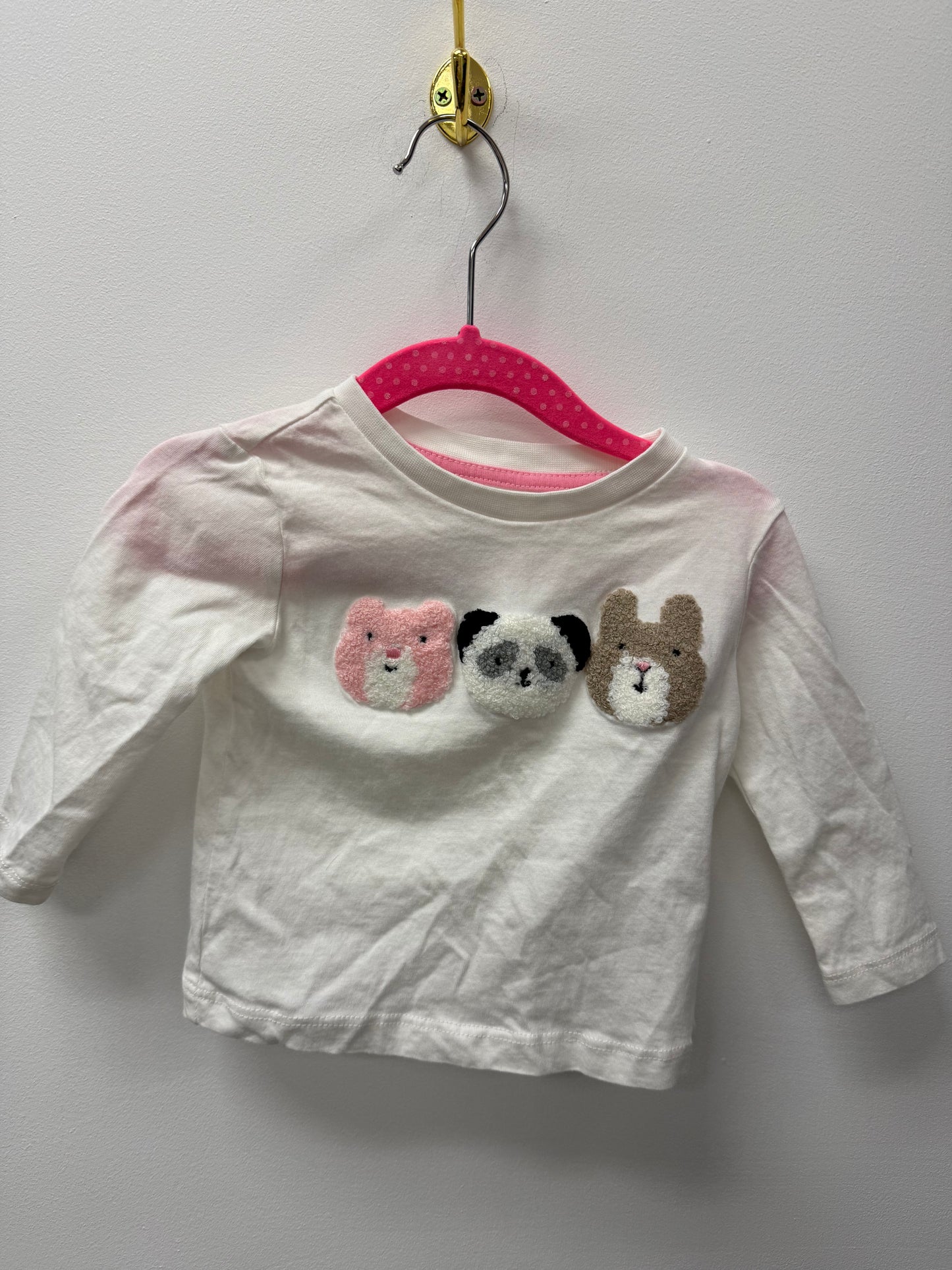 GEORGE BEAR SHIRT SIZE 6-12M